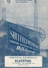 Sheffield Wednesday v Blackpool 19-Dec-1964