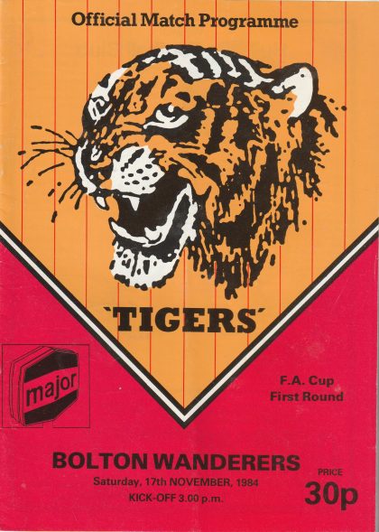 Hull City v Bolton Wanderers 17-Nov-1984