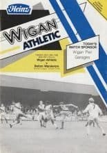 Wigan Athletic v Bolton Wanderers 25-Nov-1988