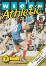 Wigan Athletic v Bolton Wanderers 26-Dec-1984