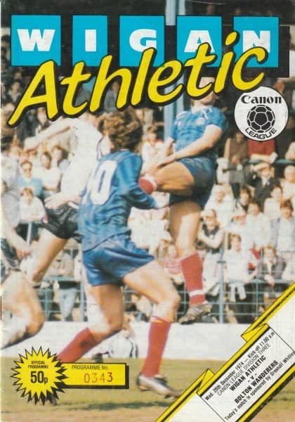Wigan Athletic v Bolton Wanderers 26-Dec-1984