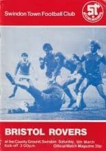 Swindon Town v Bristol Rovers 06-Mar-1982