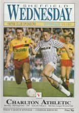 Sheffield Wednesday v Charlton Athletic 26-Sep-1987