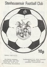 Stenhousemuir v Cheadle Town 28-Jul-1990