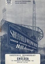 Sheffield Wednesday v Chelsea 16-Sep-1964