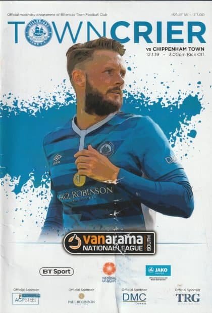 Billericay Town v Chippenham Town 12-Jan-2019