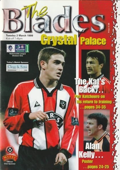 Sheffield United v Crystal Palace 02-Mar-1999