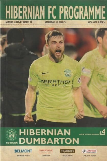 Hibernian v Dumbarton 18-Mar-2017