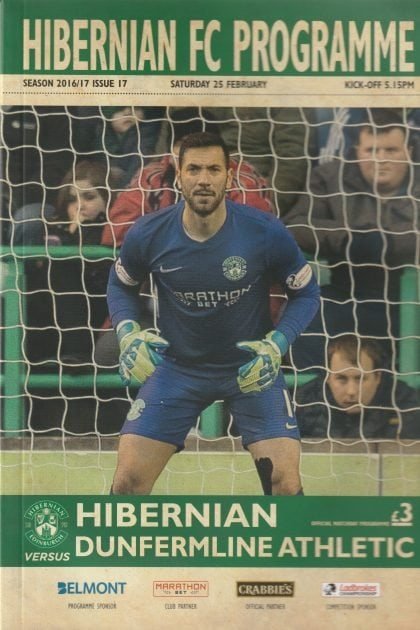 Hibernian v Dunfermline Athletic 25-Feb-2017