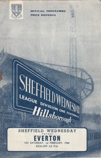 Sheffield Wednesday v Everton 01-Feb-1964
