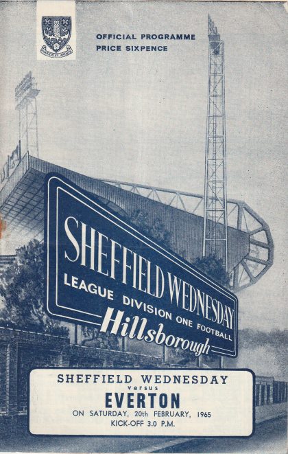Sheffield Wednesday v Everton 20-Feb-1965