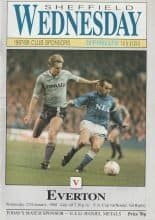Sheffield Wednesday v Everton 27-Jan-1988