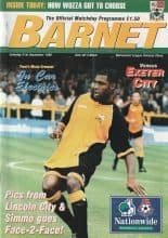 Barnet v Exeter City  21-Sep-1996