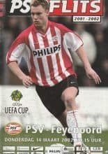 PSV Eindhoven v Feyenoord 14-Mar-2002