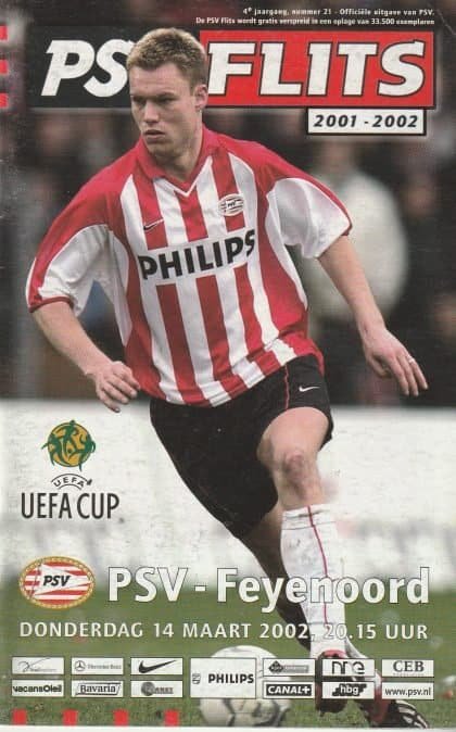 PSV Eindhoven v Feyenoord  14-Mar-2002