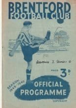 Brentford v Grimsby Town 13-Nov-1948