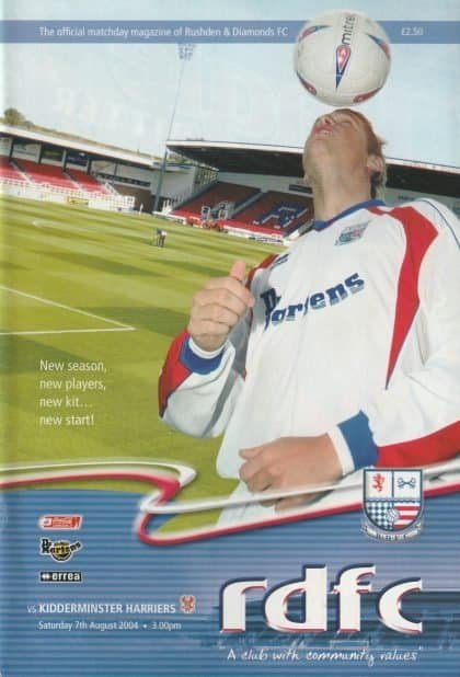 Rushden & Diamonds v Kidderminster Harriers   07-Aug-2004