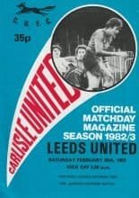 Carlisle United v Leeds United 26-Feb-1983