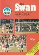 Swansea City v Leeds United 29-Aug-1981