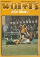 Wolverhampton Wanderers v Leeds United 09-Jan-1982
