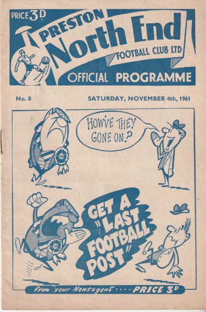 Preston North End v Liverpool  04-Nov-1961