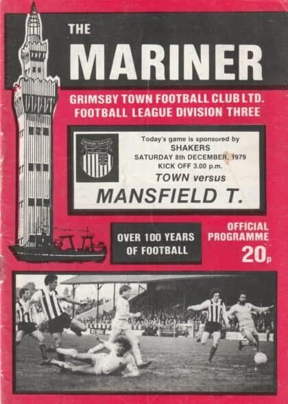 Grimsby Town v Mansfield Town 08-Dec-1979