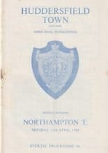 Huddersfield Town v Northampton Town  13-Apr-1964