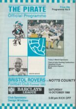 Bristol Rovers v Notts County 15-Oct-1988