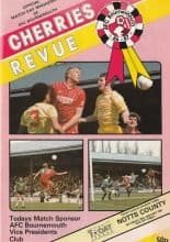 AFC Bournemouth v Notts County 24-Jan-1987