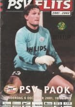 PSV Eindhoven v PAOK Salonika 06-Dec-2001