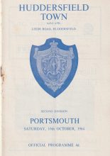 Huddersfield Town v Portsmouth 10-Oct-1964