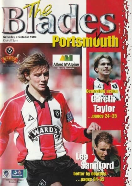 Sheffield United v Portsmouth 03-Oct-1998