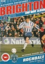Brighton & Hove Albion v Rochdale 25-Jan-1997