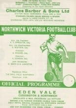 Northwich Victoria v Runcorn 1968-69