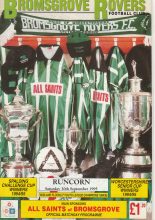 Bromsgrove Rovers v Runcorn  30-Sep-1995