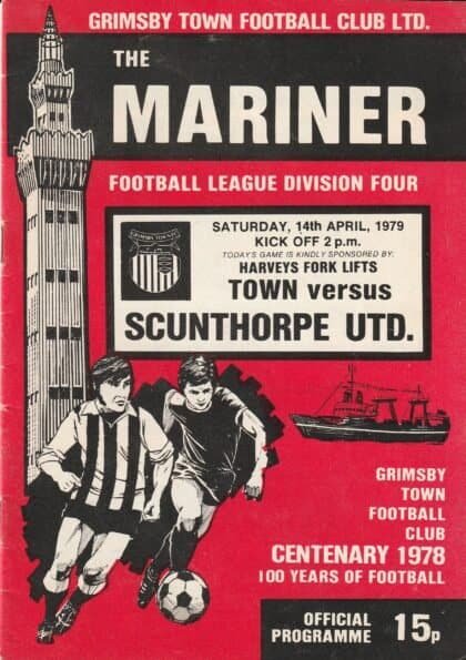 Grimsby Town v Scunthorpe United 14-Apr-1979