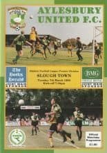 Aylesbury United v Slough Town 07-Mar-1995