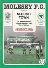 Molesey v Slough Town 29-Apr-1995