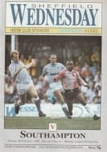 Sheffield Wednesday v Southampton 06-Feb-1988