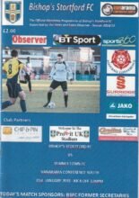 Bishop's Stortford  v Staines Town 31-Jan-2015