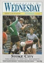 Sheffield Wednesday v Stoke City   01-Dec-1987