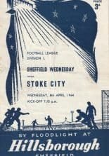 Sheffield Wednesday v Stoke City 08-Apr-1964