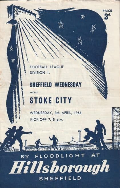 Sheffield Wednesday v Stoke City 08-Apr-1964