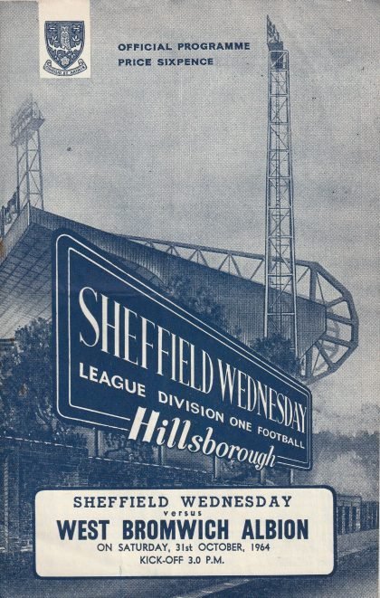 Sheffield Wednesday v West Bromwich Albion 31-Oct-1964