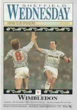 Sheffield Wednesday v Wimbledon 12-Dec-1987