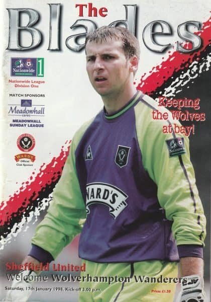 Sheffield United v Wolverhampton Wanderers 17-Jan-1998