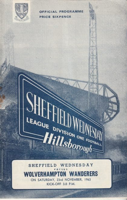 Sheffield Wednesday v Wolverhampton Wanderers 23-Nov-1963