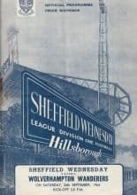 Sheffield Wednesday v Wolverhampton Wanderers 26-Sep-1964
