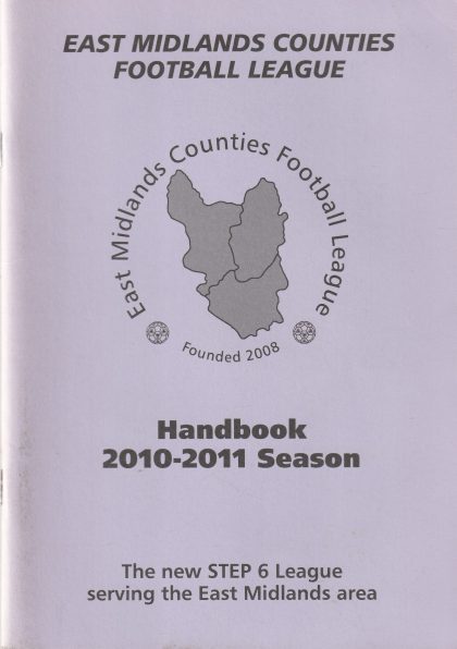 East Midlands Counties Football League Handbook 2010-11