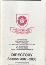 Central Midlands Football League Directory 2002-03